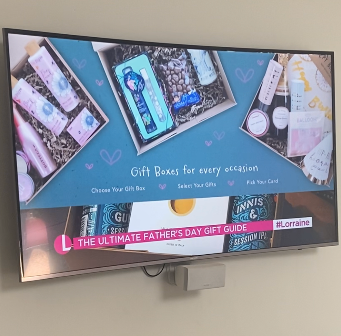 Our Gift Boxes Featured in Lorraine's Ultimate Father's Day Gift Guide