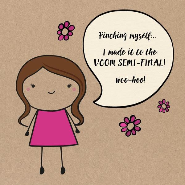 Not Another Bunch Of Flowers through to the #VOOM Semi-Final!