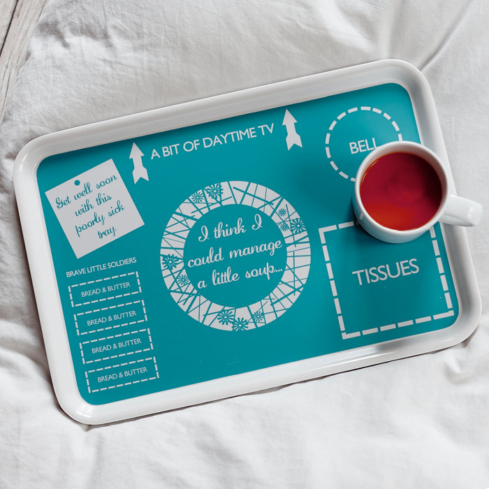 Get Well Soon Poorly Sick Tray