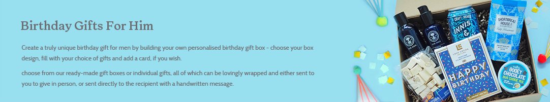 Birthday Gifts For Men