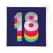 18th Navy Birthday Card