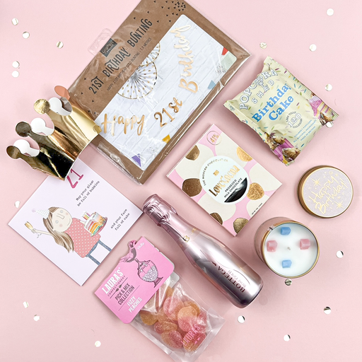 The 21st  Birthday Gift Box For Her
