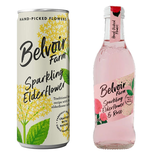 Belvoir Sparkling Elderflower Pressé - Various Flavours