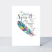 Brave Spirit Feather Card