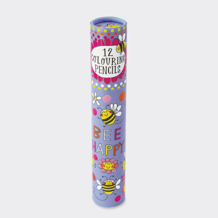 Colouring Pencil Set Rachel Ellen Unicorn Unicorns Happy Bee Dinosaur Dinosaurs