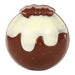 Hot Chocolate And Marshmallow Christmas Pudding Bombe