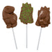 Milk Chocolate Dino Lollipop Duo