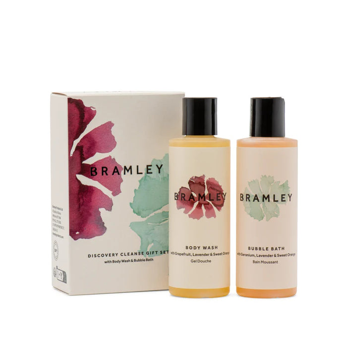 Bramley Discovery Cleanse Bubble Bath & Shower Gel Set