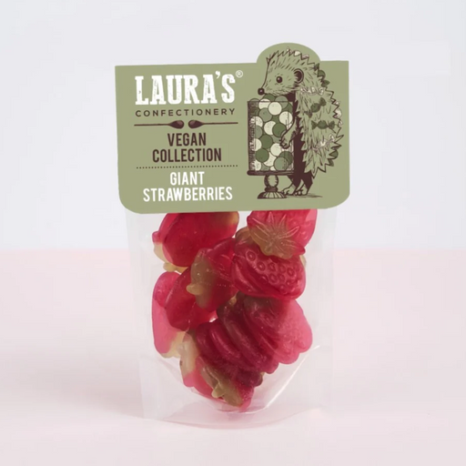 Giant Strawberries Vegan sweets