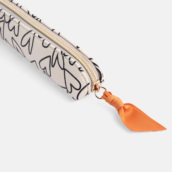 Caroline Gardner Hearts Pencil Case