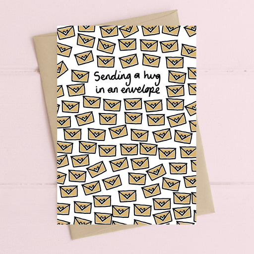 'Sending A Hug In An Envelope' Card