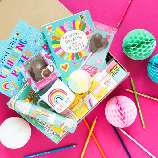 The Personalised Positive Vibes Care Package Gift Box
