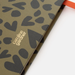 Caroline Gardner Khaki & Black Hearts Notebook
