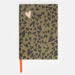 Caroline Gardner Khaki & Black Hearts Notebook