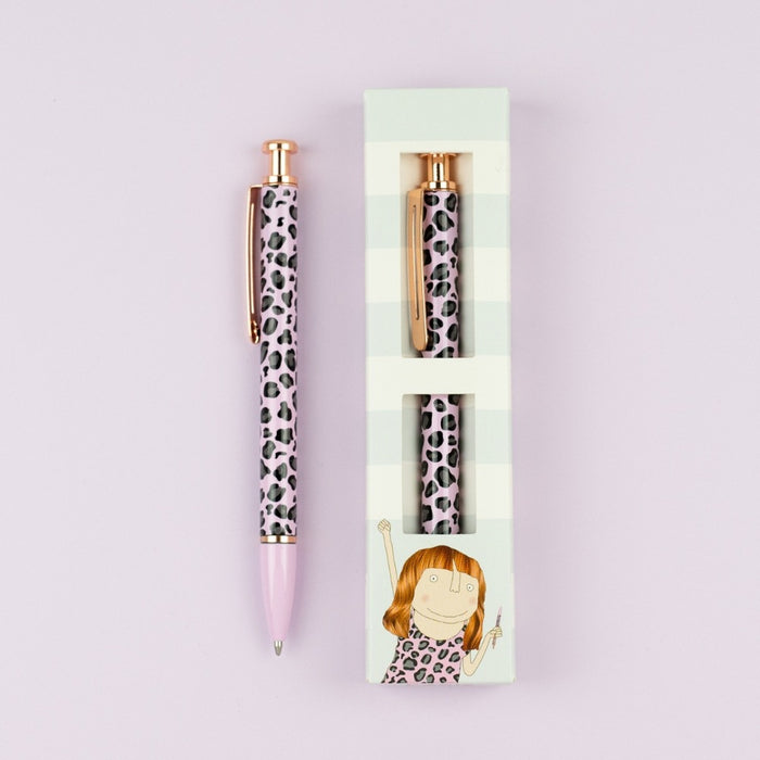 Lovely Leopardy Boxed Pen