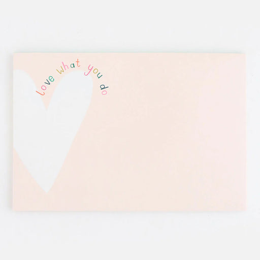 Caroline Gardner Love What You Do Hearts Desk Pad