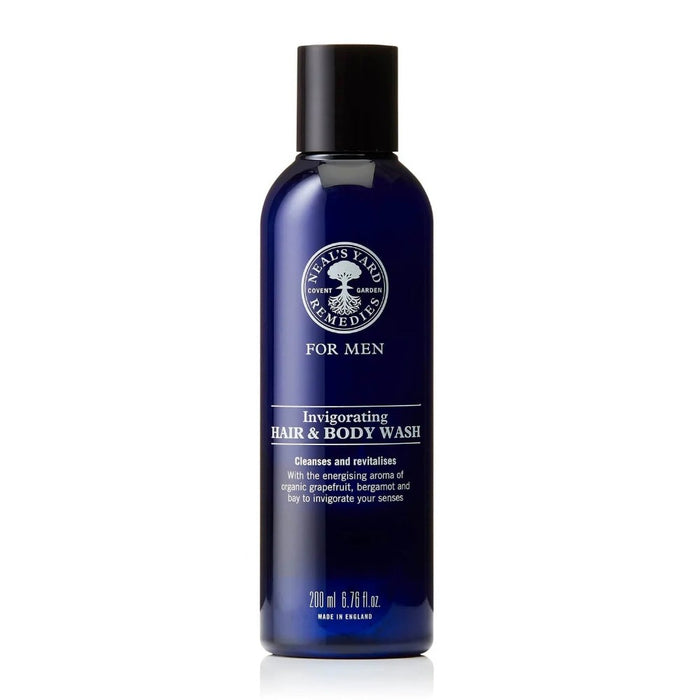 Neal's Yard Remedies Men's Invigorating Hair and Body Wash