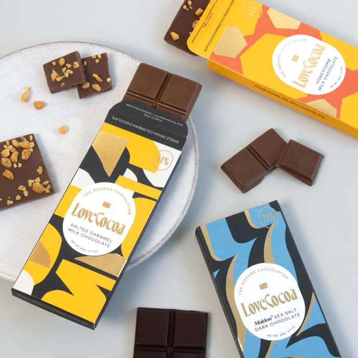 Mini Salted Caramel Milk Chocolate Bar 20g