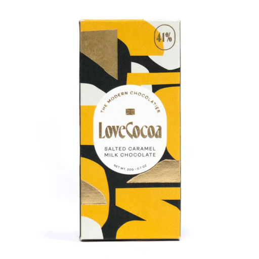 Mini Salted Caramel Milk Chocolate Bar 20g