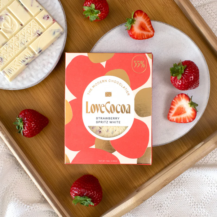 Strawberry Spritz White Chocolate Bar