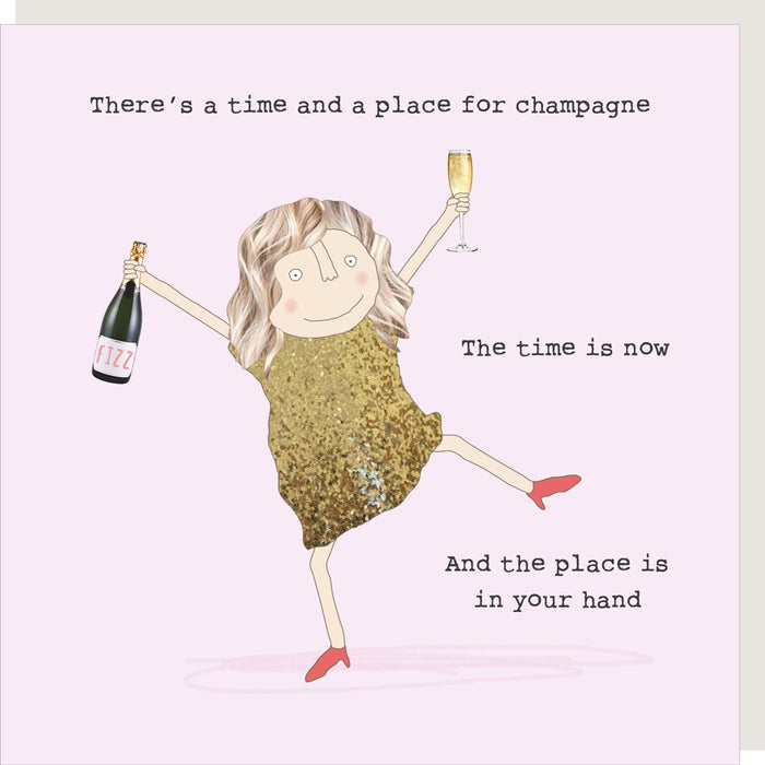 The Time Is Now Birthday Card