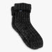 Totes Mens Chunky Knit Slipper Socks