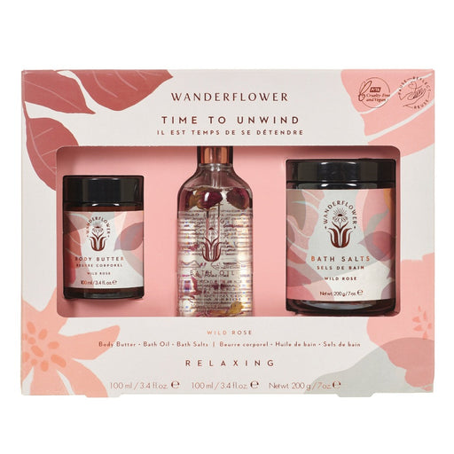Wanderflower Time To Unwind Gift Set