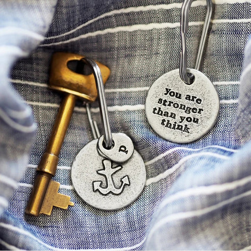 Anchor For Strength Keyring