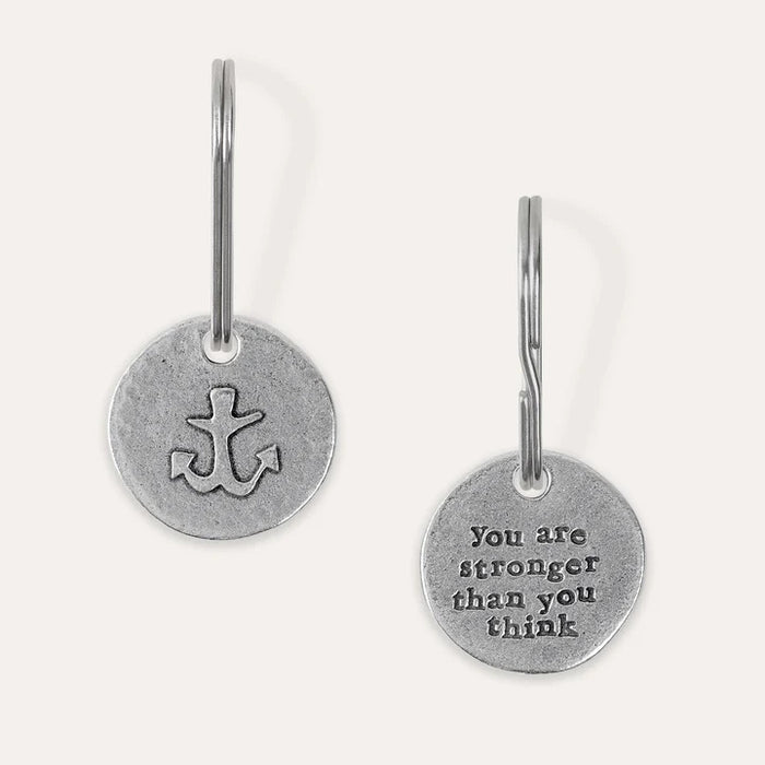 Anchor For Strength Keyring