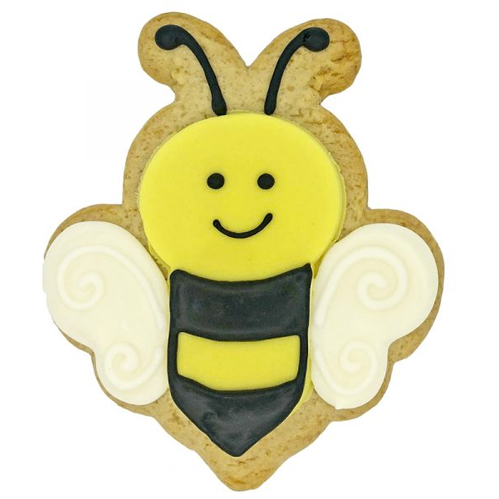 Summer Fun Iced Biscuits - Bee
