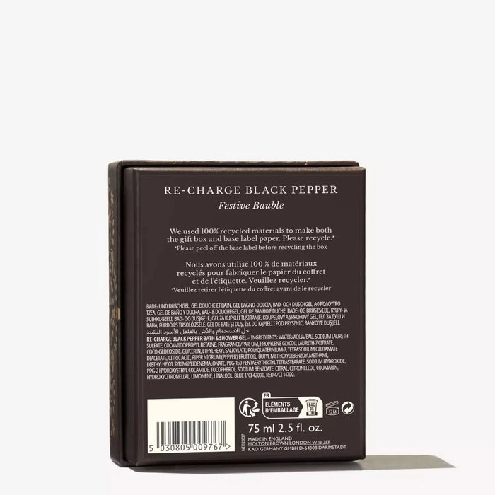Molton Brown Re-charge Black Pepper Festive Bauble