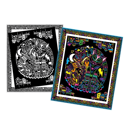 Fluorescent Animal Colouring Boards