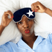 Linen And White Star Mask - Various Colours