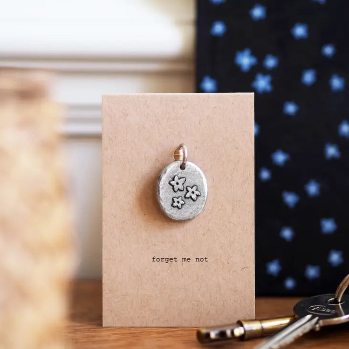 Forget Me Not Charm