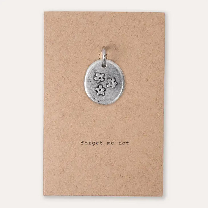 Forget Me Not Charm