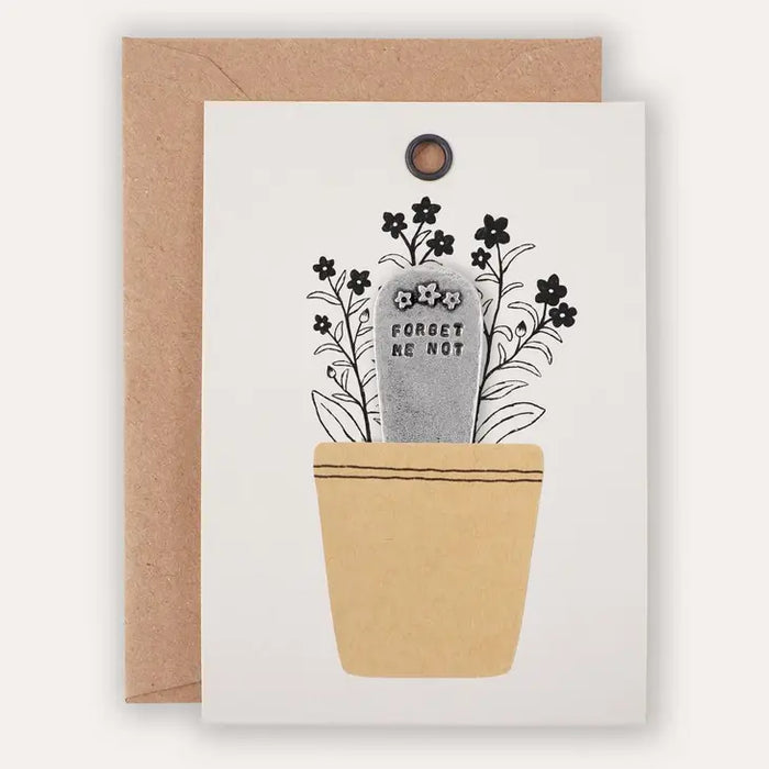 Forget Me Not Plant Marker