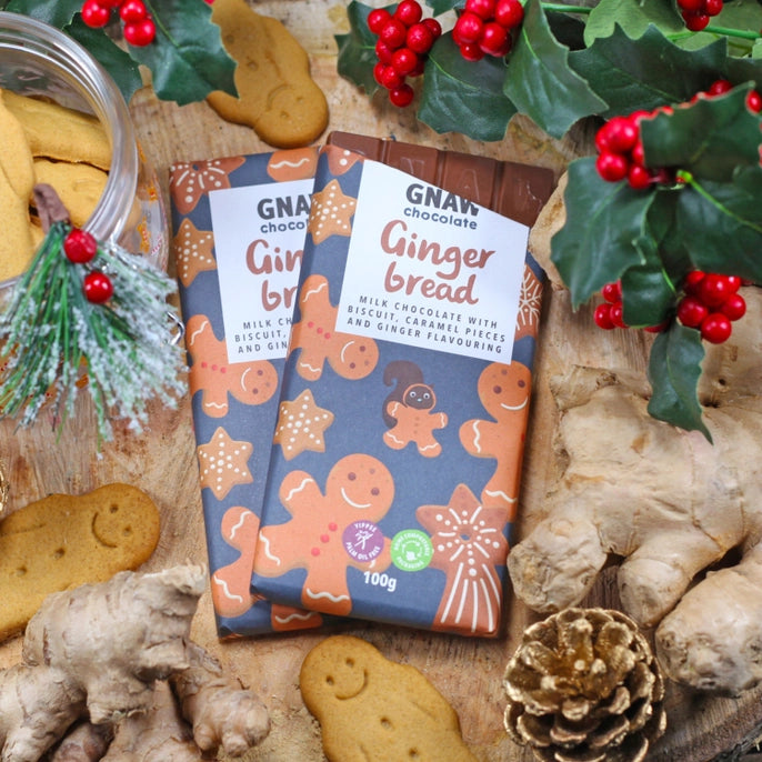 Gnaw Christmas Gingerbread Chocolate