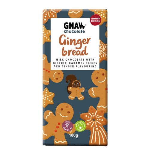 Gnaw Christmas Gingerbread Chocolate
