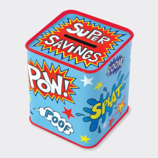 Super Hero Money Box