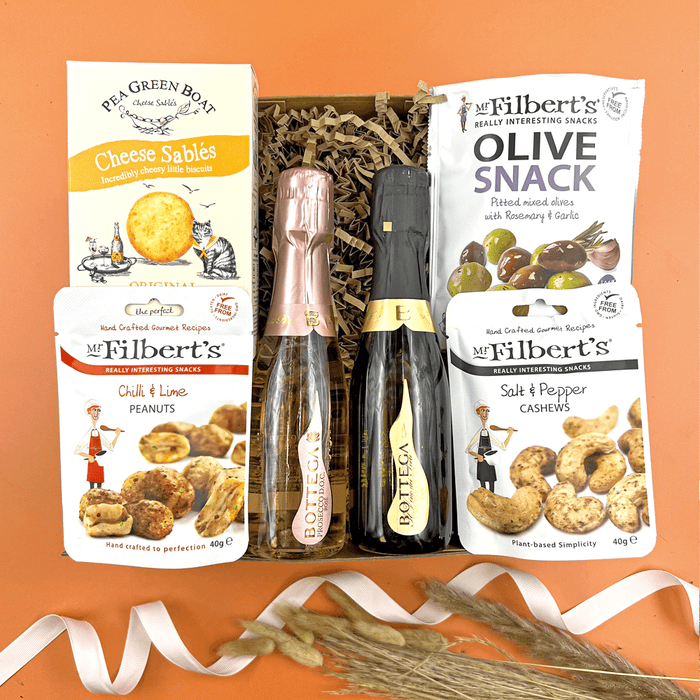 The Prosecco And Nibbles Gift Box