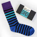 Dad's Put Your Feet Up Striped Socks Gift Set