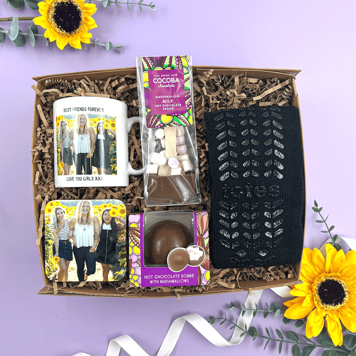 The Personalised Mug And Coaster Gift Box