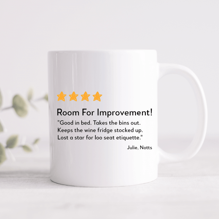 Rating Review Personalised Mug