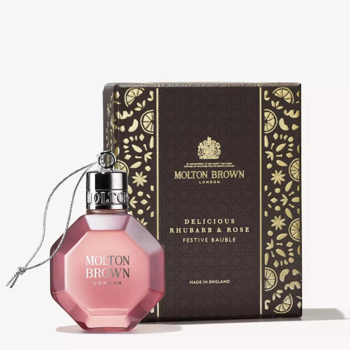Molton Brown Delicious Rhubarb & Rose Festive Bauble