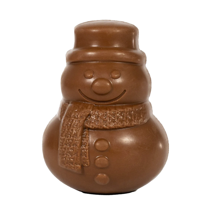 Popping Candy Hot Chocolate And Marshmallow Snowman Bombe