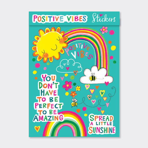 Positive Vibes Sticker Book Rachel Ellen