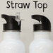 Personalised Bright Rainbow Water Bottle