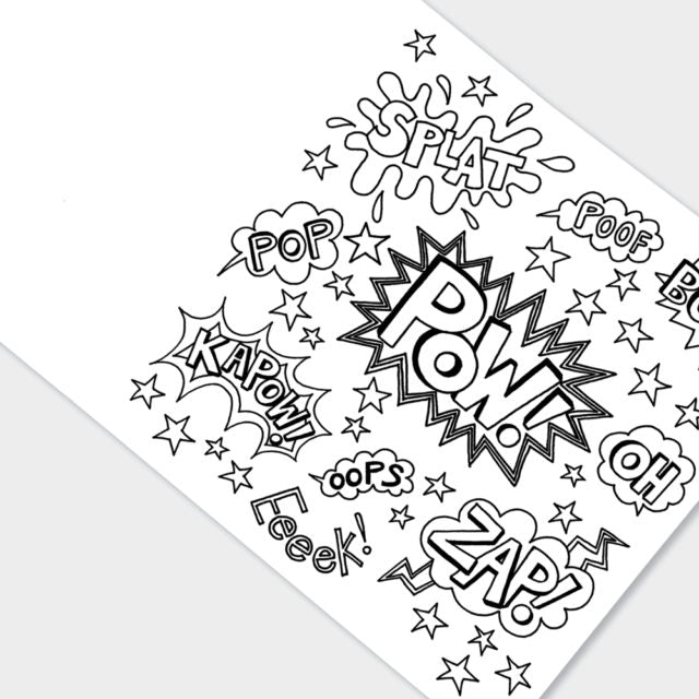 Super Hero Colouring Book Rachel Ellen