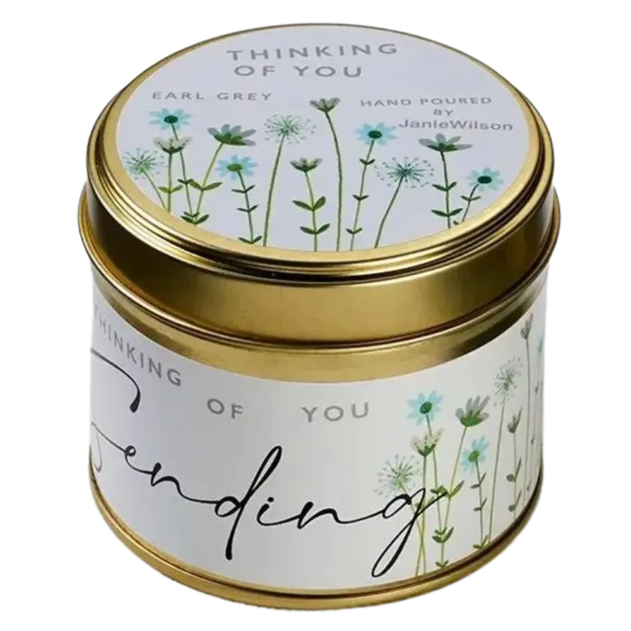 Sending Love & Hugs Candle Tin