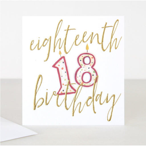 18th Birthday Card Caroline Gardner
